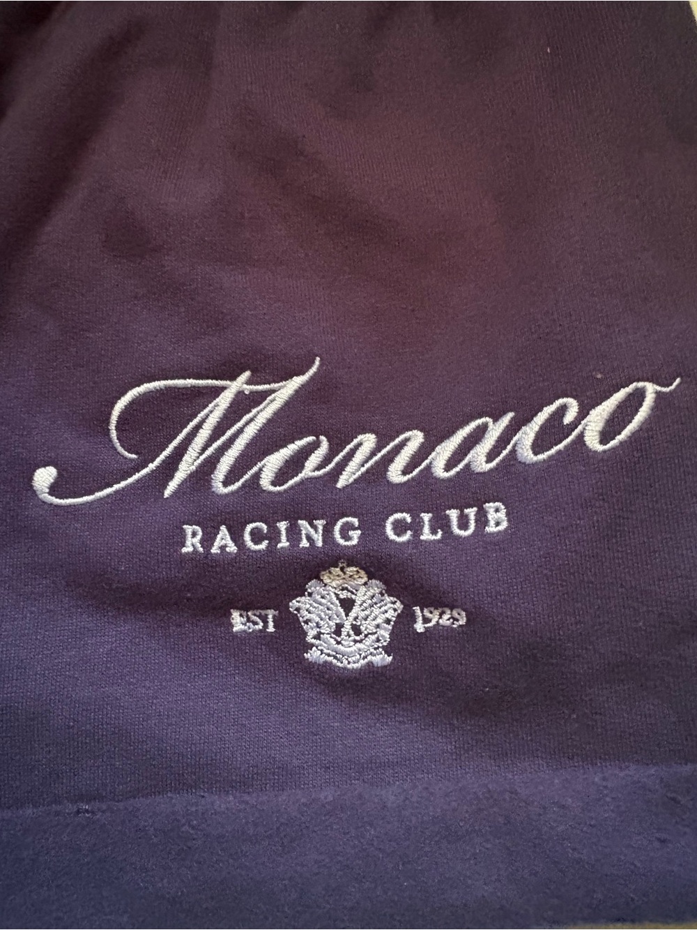 NWT-Medium monaco Racing Navy Women's Athletic Drawstring Shorts